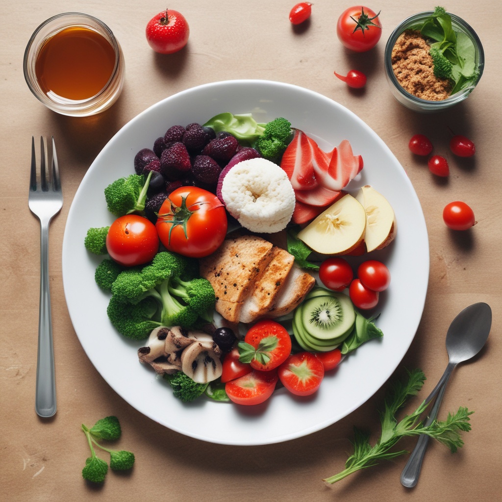 Delicious healthy meal